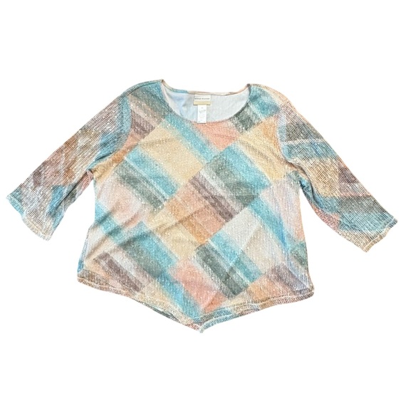 Alfred Dunner Stained Glass
Popcorn Top - Picture 5 of 7